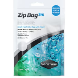 Seachem Zip Bag 12.5 x 5.5 inch